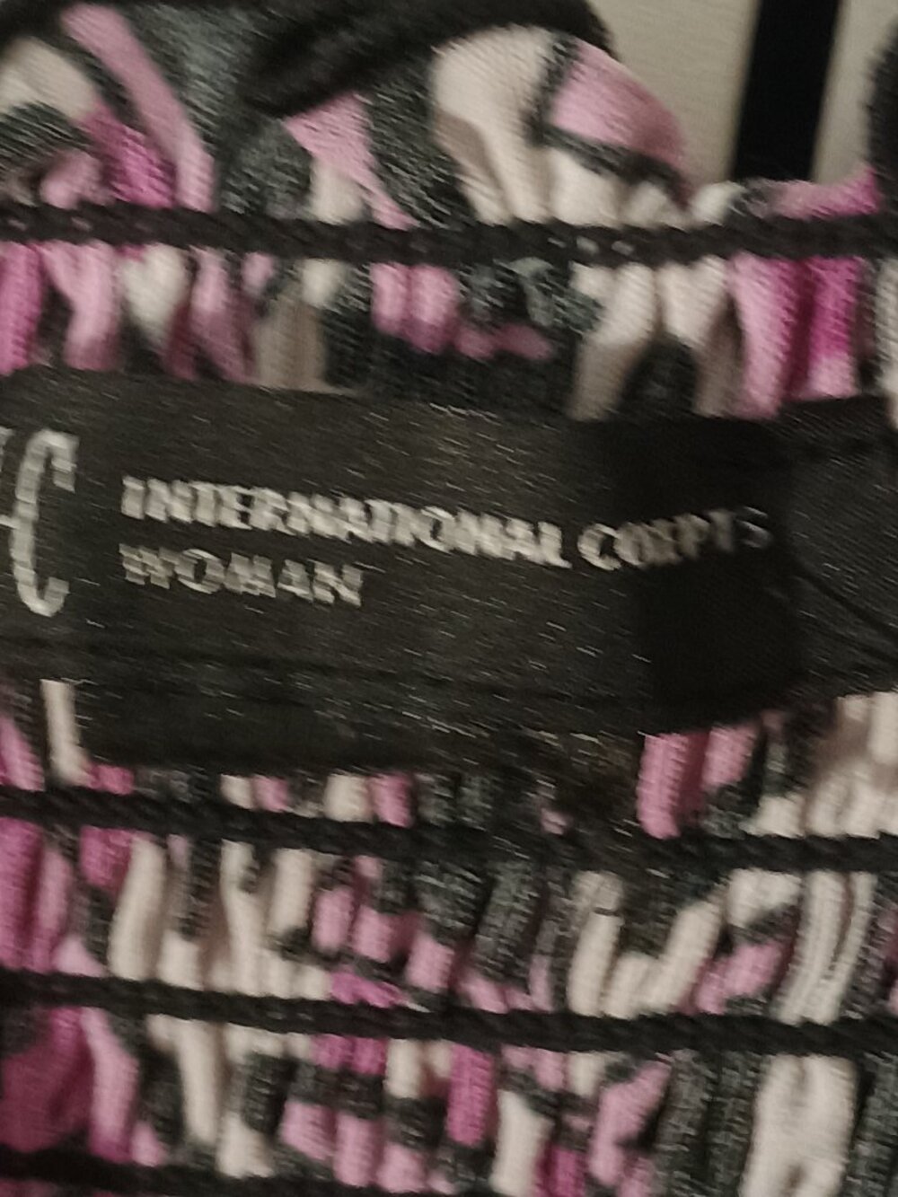 I.N.C. International Concepts Woman Pink Geometric Smocked Sleeveless Dress - Picture 4 of 8